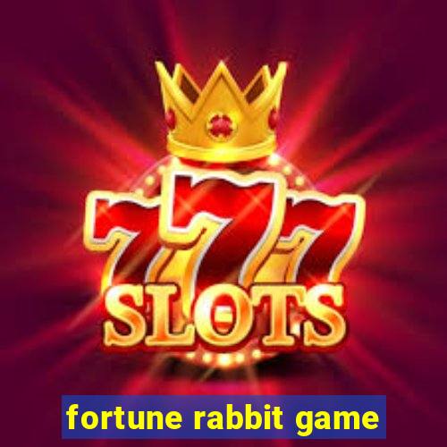 fortune rabbit game