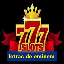 letras de eminem