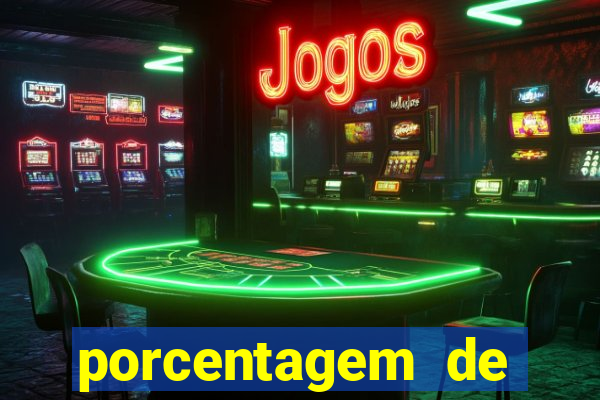 porcentagem de jogos pagantes slots