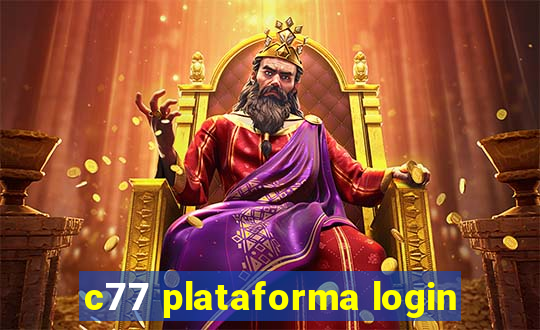 c77 plataforma login