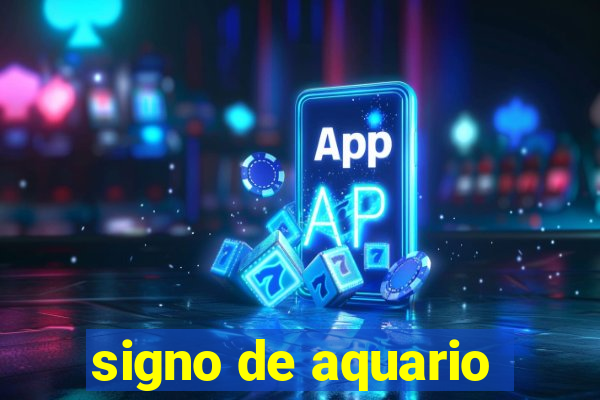 signo de aquario