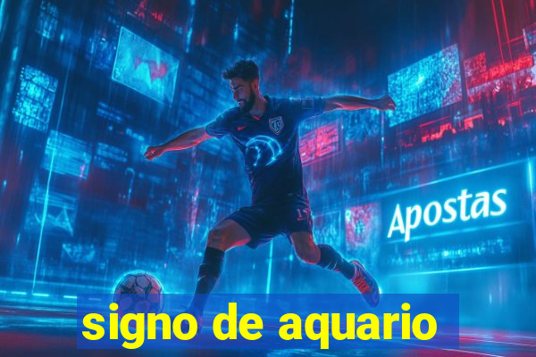 signo de aquario