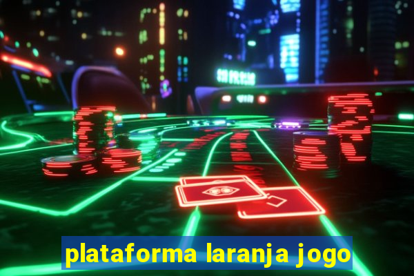 plataforma laranja jogo