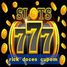 rick doces cupom primeira compra