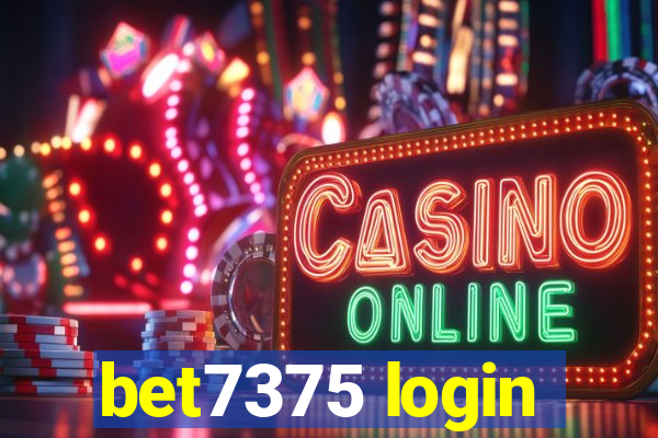 bet7375 login