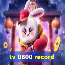 tv 0800 record