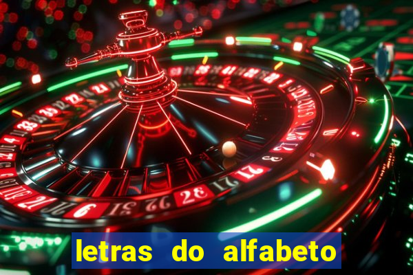 letras do alfabeto personalizadas para imprimir