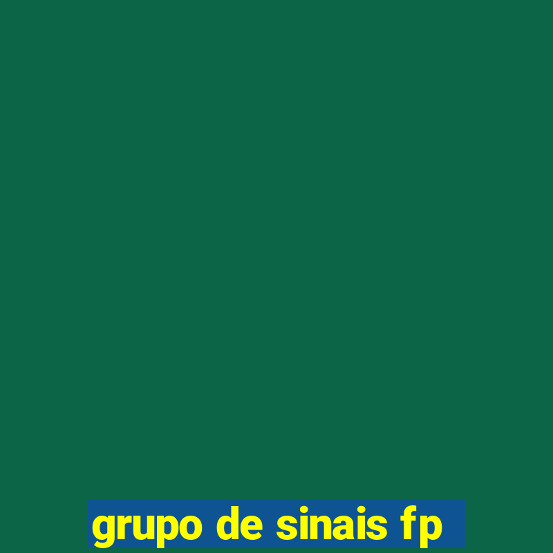 grupo de sinais fp