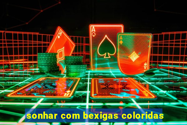 sonhar com bexigas coloridas