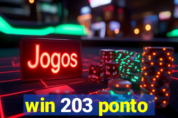 win 203 ponto