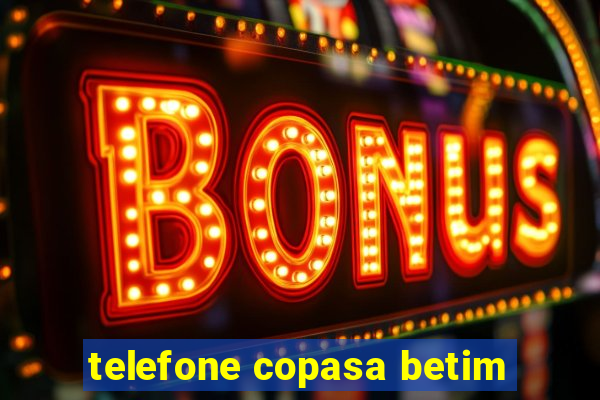 telefone copasa betim