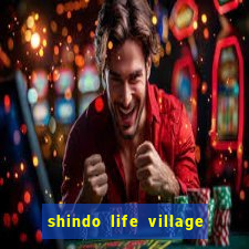 shindo life village blaze private server codes