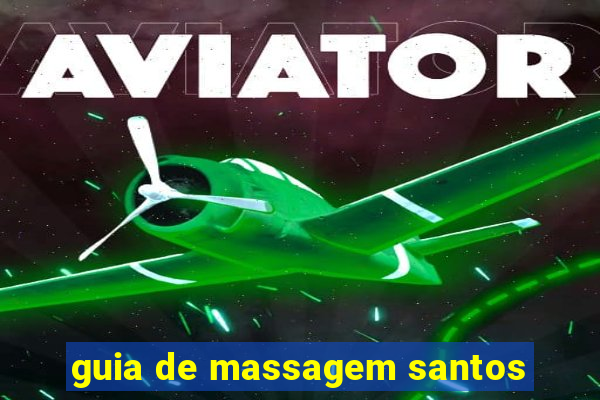 guia de massagem santos