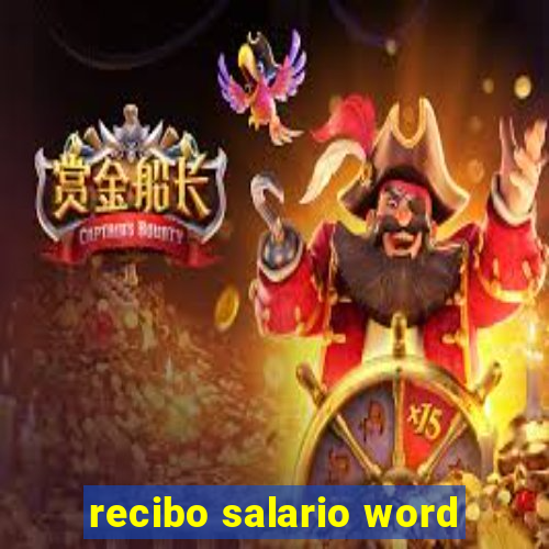 recibo salario word