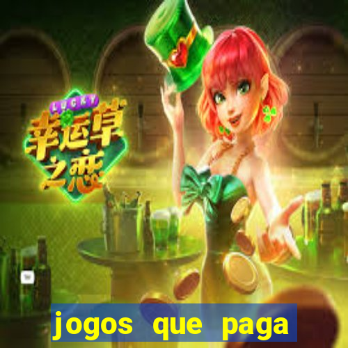 jogos que paga dinheiro de verdade no pix