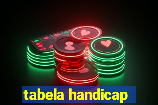 tabela handicap