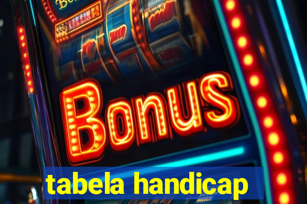 tabela handicap