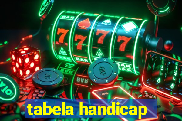 tabela handicap