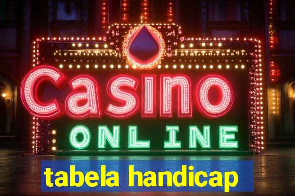 tabela handicap