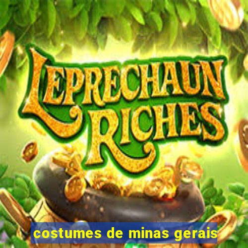 costumes de minas gerais