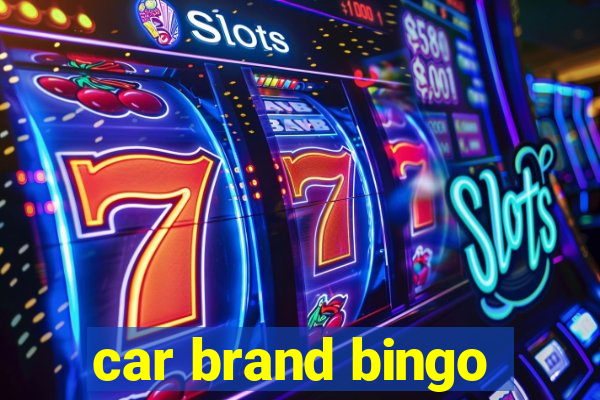 car brand bingo