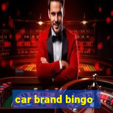 car brand bingo