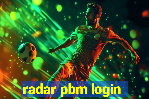 radar pbm login