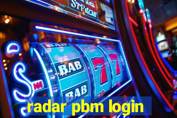 radar pbm login