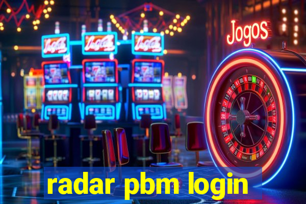 radar pbm login