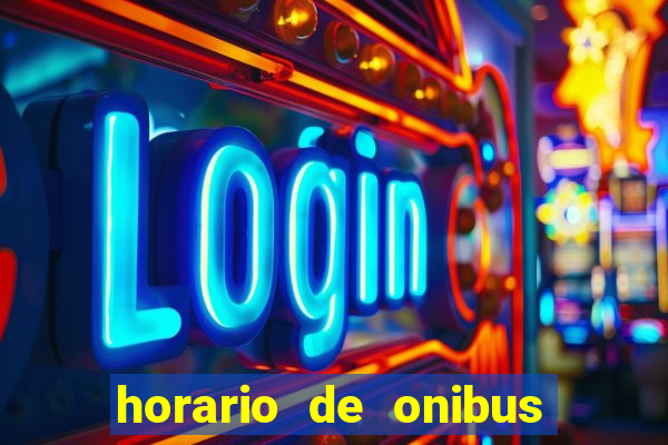 horario de onibus santos dumont x juiz de fora