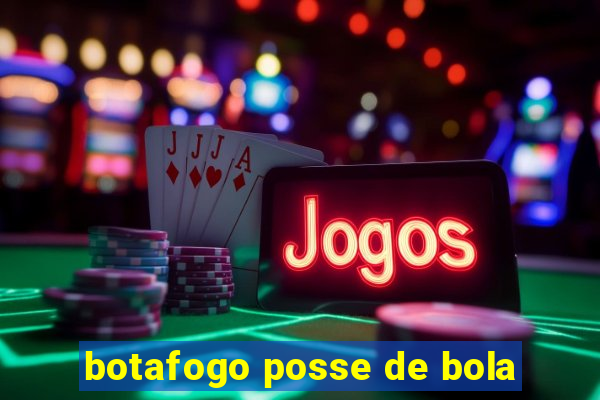 botafogo posse de bola