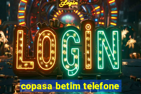 copasa betim telefone