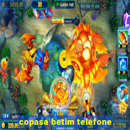 copasa betim telefone