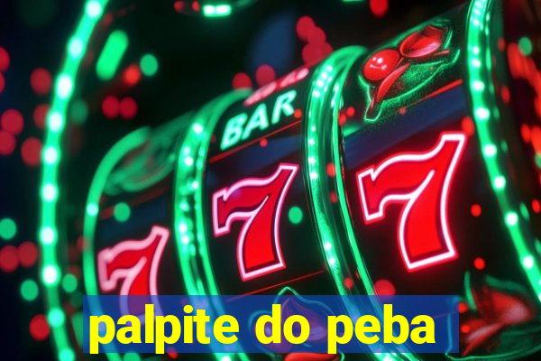 palpite do peba