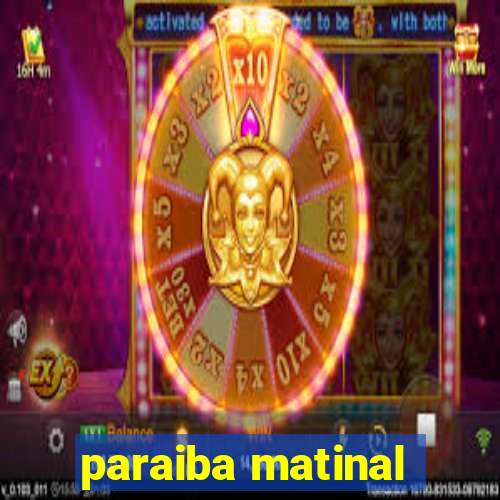 paraiba matinal