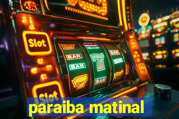 paraiba matinal