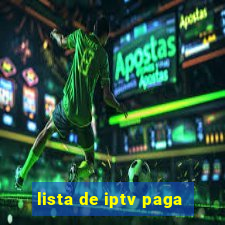 lista de iptv paga