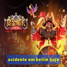 acidente em betim hoje