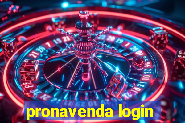 pronavenda login