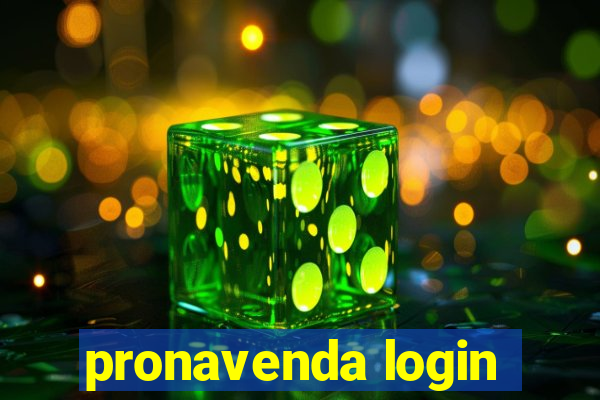 pronavenda login