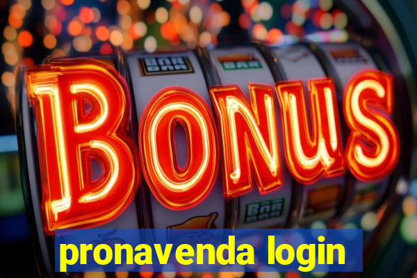 pronavenda login