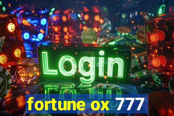 fortune ox 777