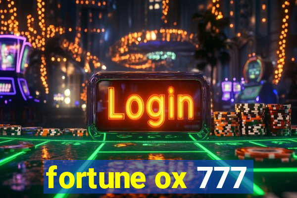 fortune ox 777