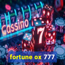 fortune ox 777