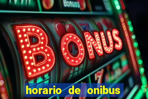 horario de onibus vila nova sao roque