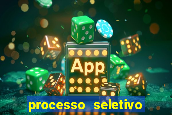 processo seletivo cerejeiras 2024