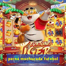 perna machucada futebol