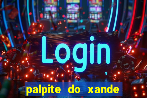 palpite do xande para hoje