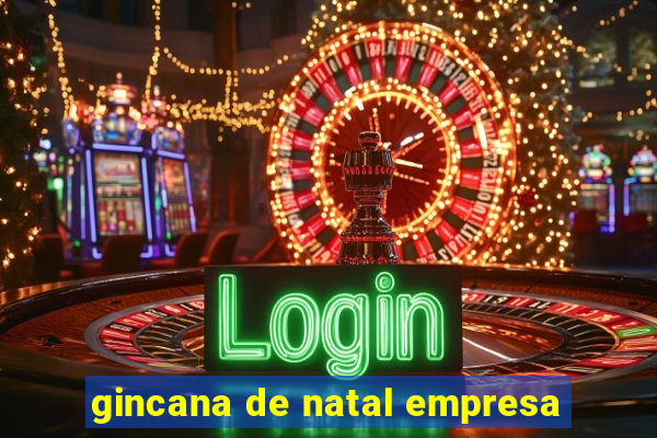 gincana de natal empresa