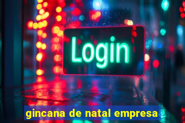 gincana de natal empresa